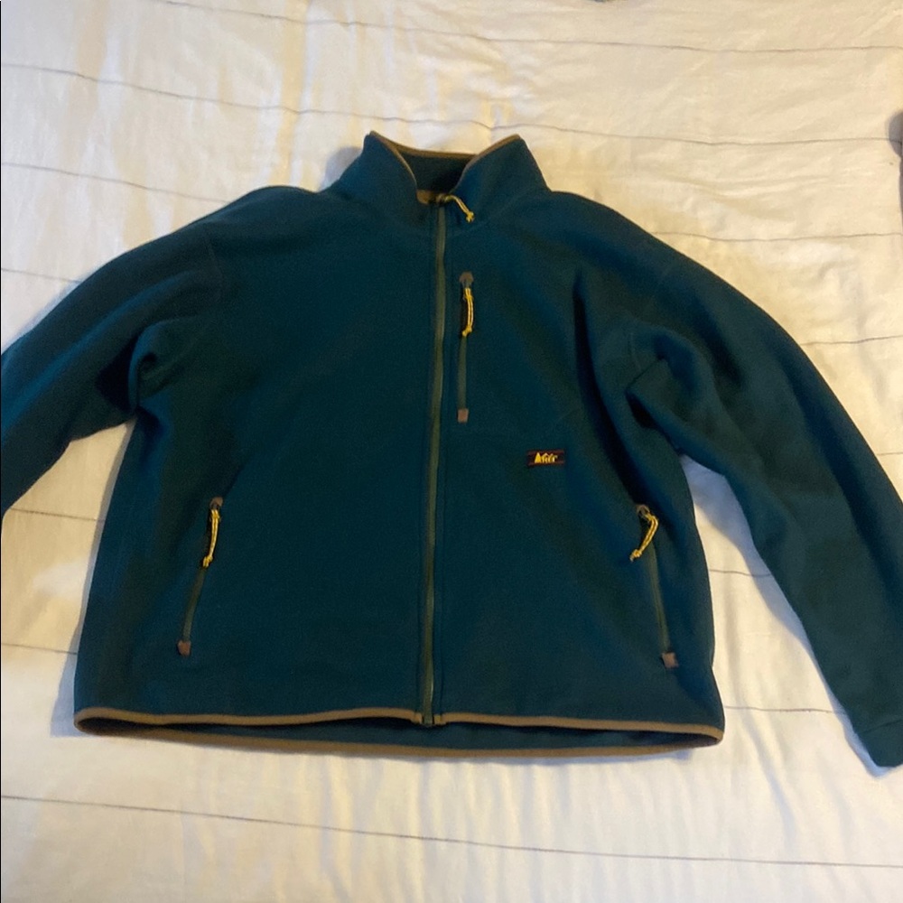 REI Co-op Men's Forest Green Fleece Jacket